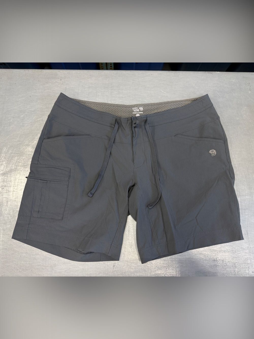Mountain Hardwear Women's Athletic Shorts — Charcoal Gray